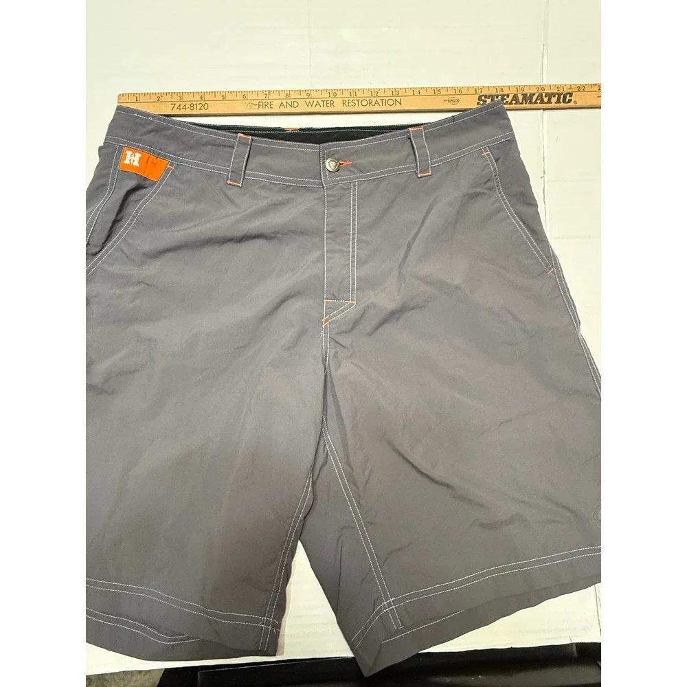 Howler Bros Horizon Hybrid Shorts Mens 38 Gray Nylon Fishing Board Shorts